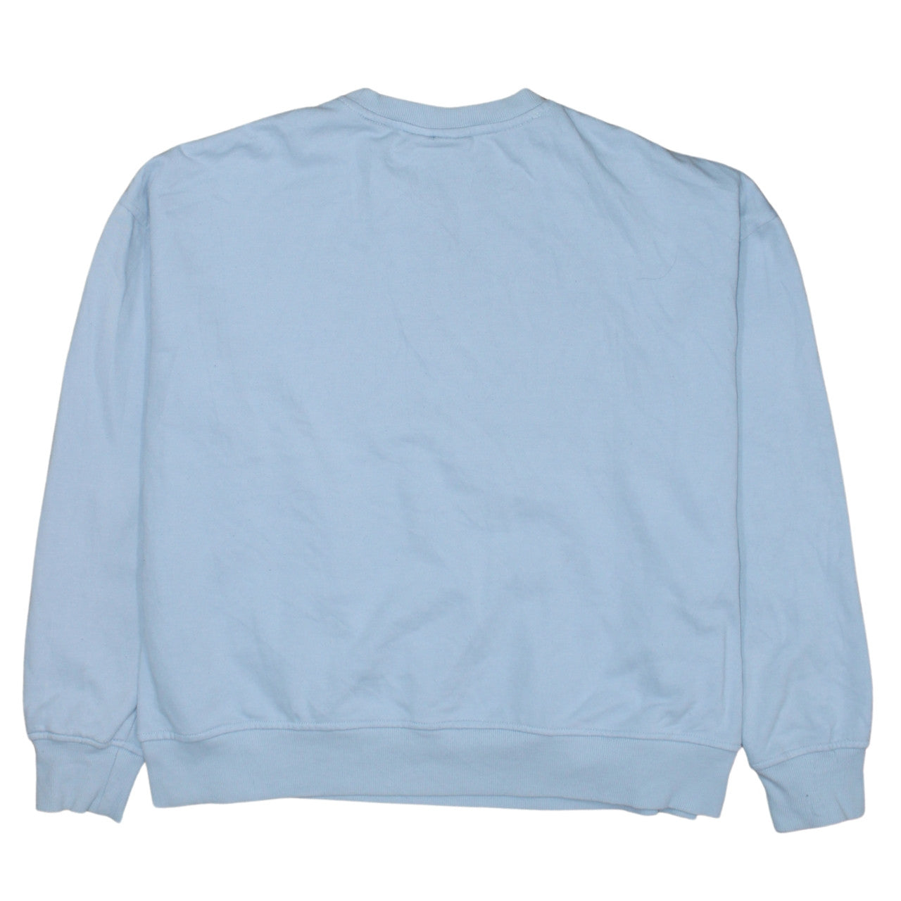 Disney Primark Women Blue Stitch Sweatshirt M Graphic Pullover