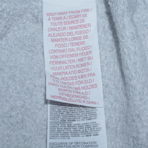 Levi's Boys Grey Colourblock Sweatshirt 16 Years Crew Neck Logo Print