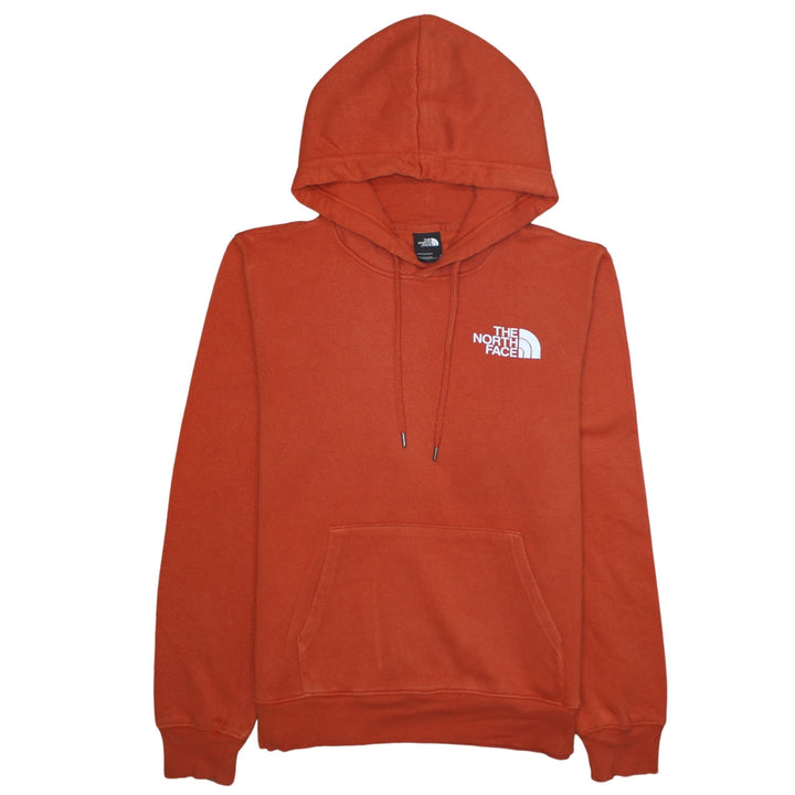 The North Face Men’s Red Pullover Hoodie Small Outdoor Logo