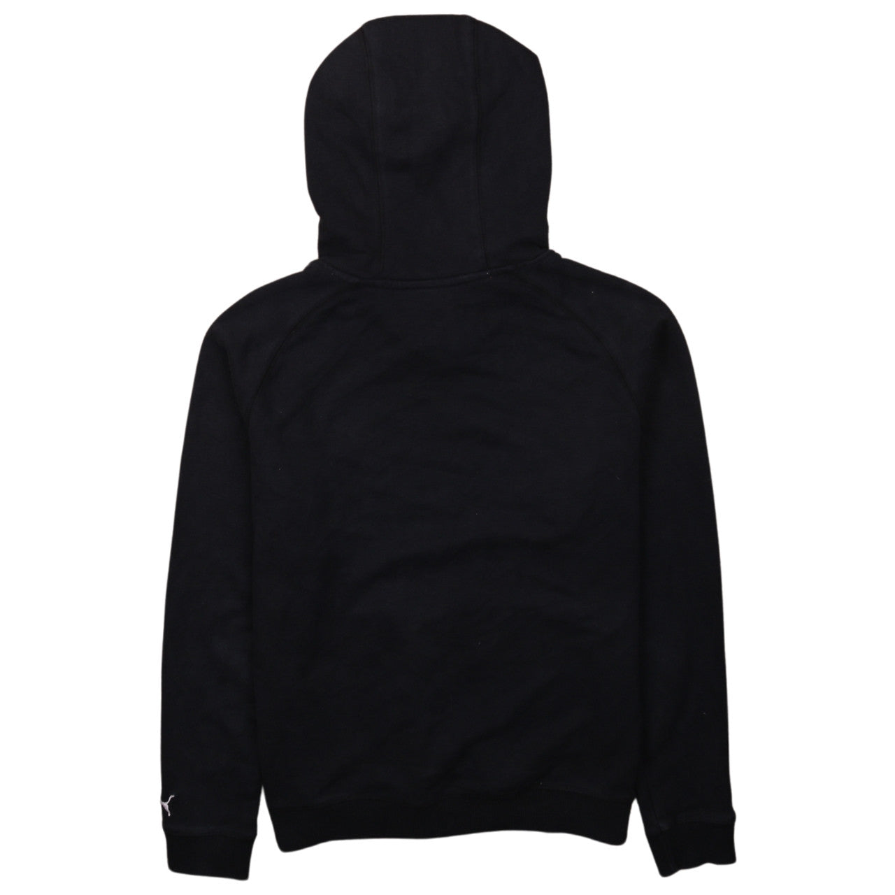 Puma Women's Black Size 12 Pullover Hoodie with Logo