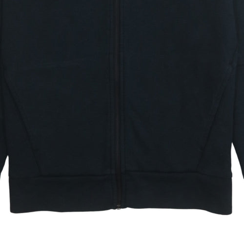 Puma Men’s Black Full Zip Hoodie M Sports Fleece Sweatshirt