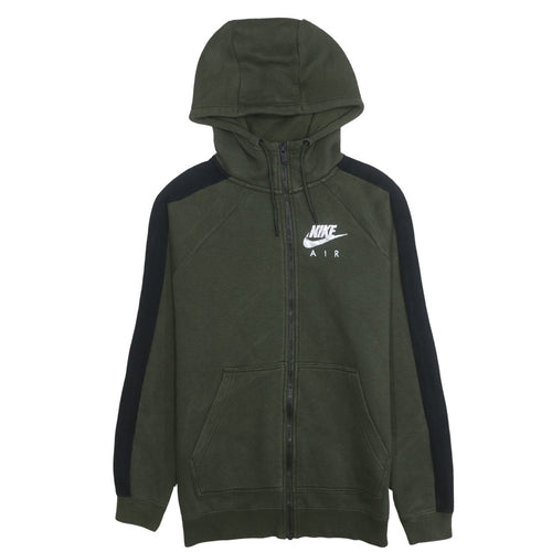 Nike Air Men's Green XS Full Zip Hoodie Sweatshirt