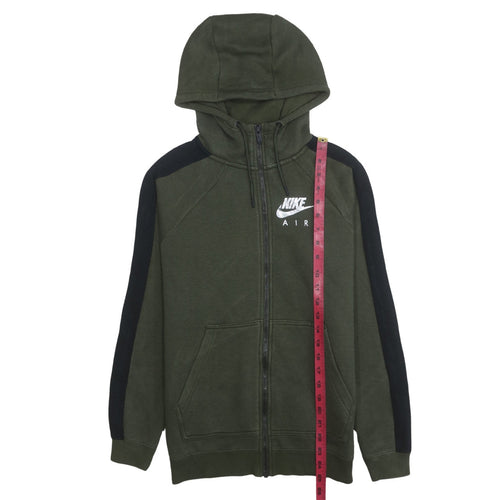Nike Air Men's Green XS Full Zip Hoodie Sweatshirt