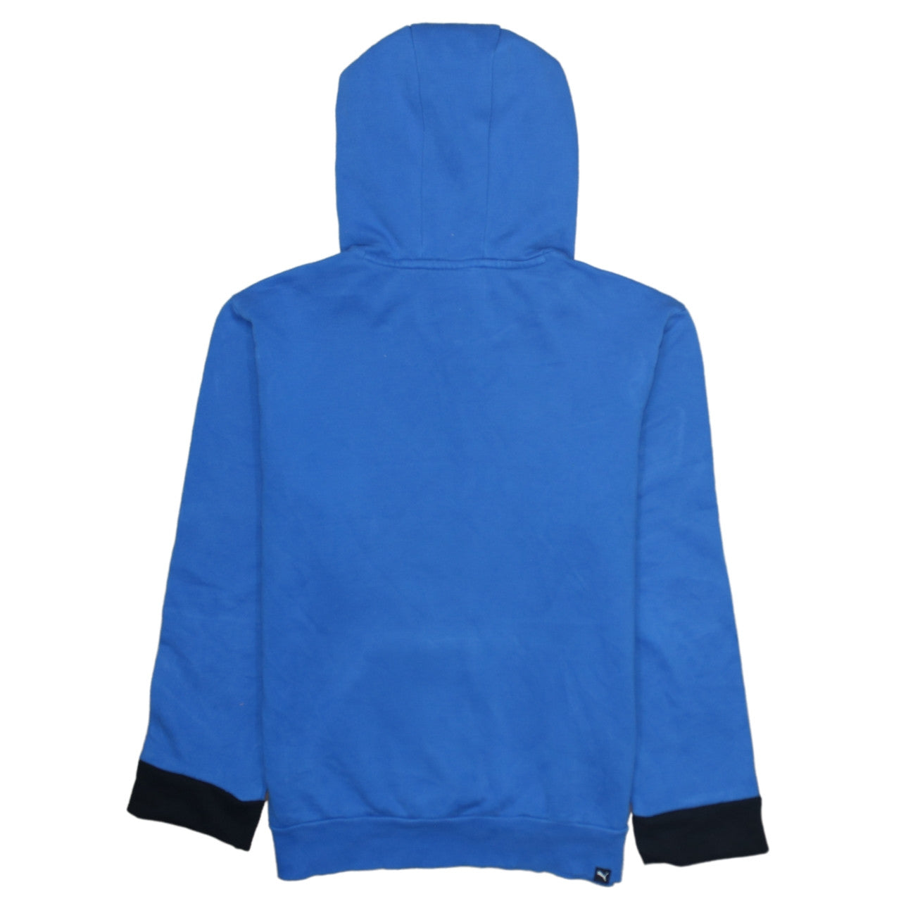 Puma Men's Blue Hooded Pullover Sweatshirt S Regular Fit