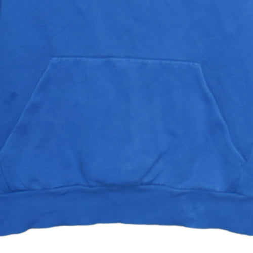 Puma Men's Blue Hooded Pullover Sweatshirt S Regular Fit