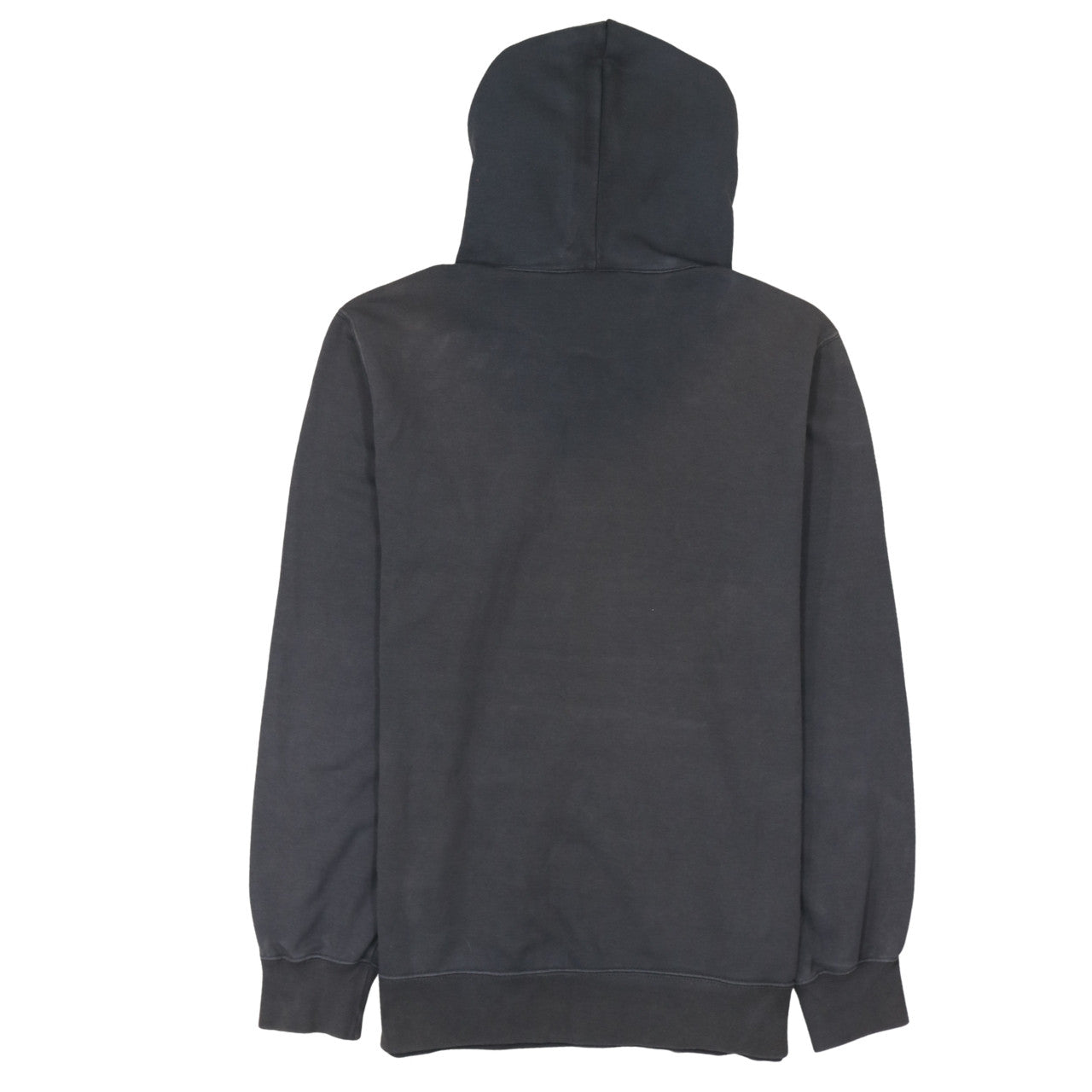 Champion Men's Grey Pullover Hoodie L Logo Sportswear Sweatshirt