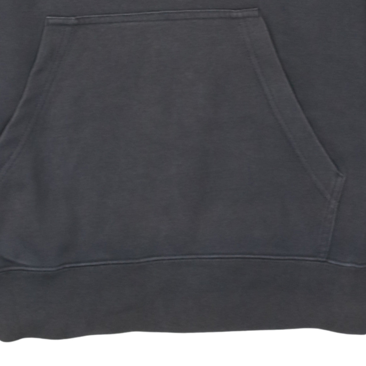 Champion Men's Grey Pullover Hoodie L Logo Sportswear Sweatshirt