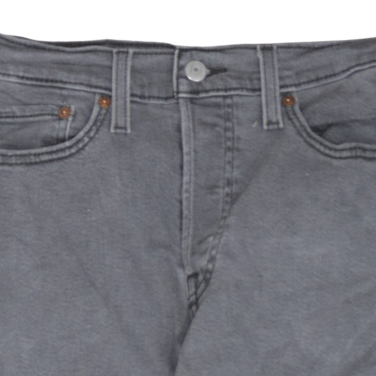 Levi's Women's Grey Wedgie Straight Jeans Size 28 Regular Fit