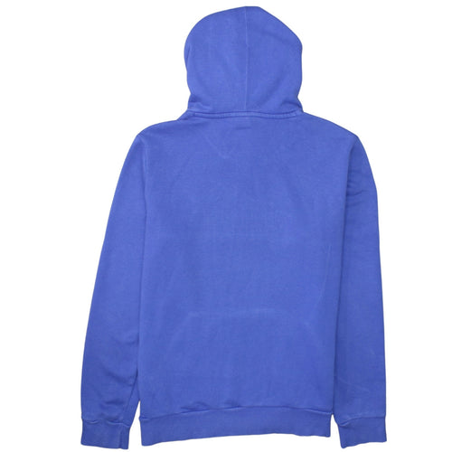 Puma Women Purple Pullover Hoodie UK 16 Cotton Blend Logo Sportswear