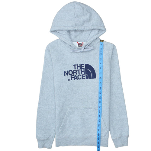 The North Face Womens Grey XS Pullover Hoodie with Logo