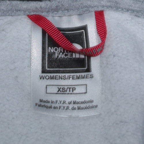 The North Face Womens Grey XS Pullover Hoodie with Logo