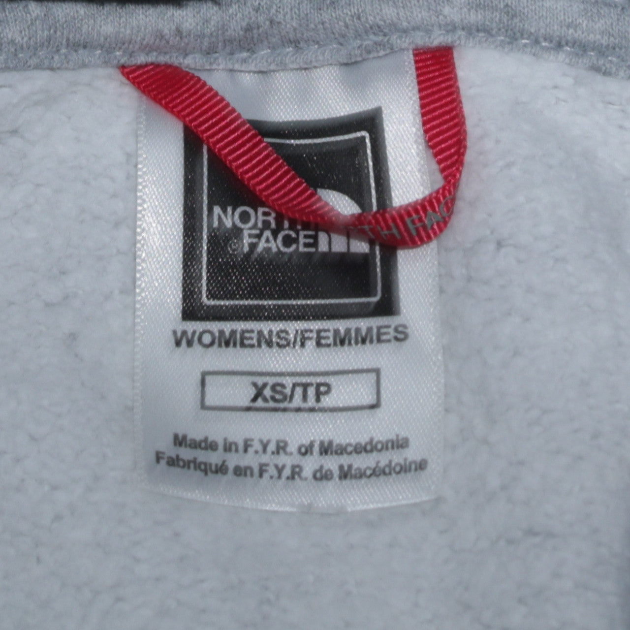 The North Face Womens Grey XS Pullover Hoodie with Logo