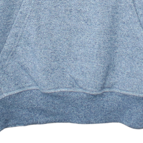Ellesse Men Blue XS Pullover Hoodie Logo Fleece Sweatshirt