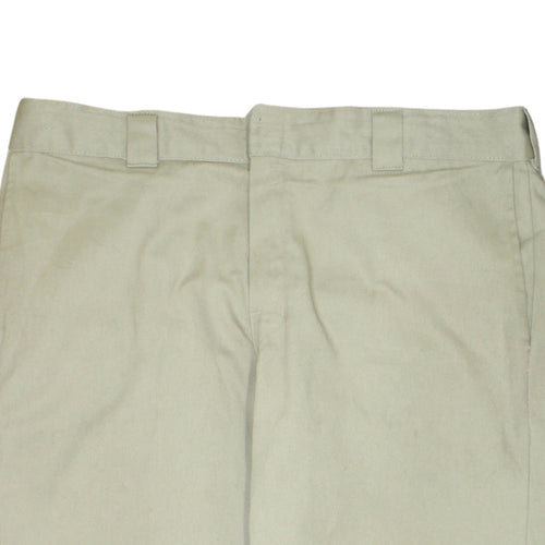 Dickies Men's Beige 38x32 Regular Fit Work Chino Trousers