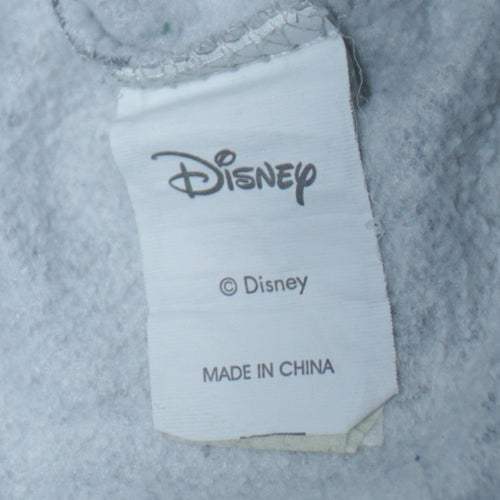 Disney Women’s Grey Mickey Mouse Pullover Sweatshirt Size M 12/14