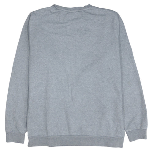 Puma Men's Grey Logo Crew Neck Sweatshirt Size M Regular Fit