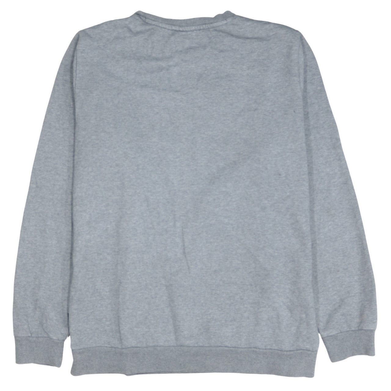Puma Men's Grey Logo Crew Neck Sweatshirt Size M Regular Fit