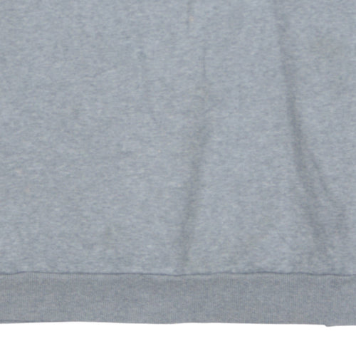 Puma Men's Grey Logo Crew Neck Sweatshirt Size M Regular Fit