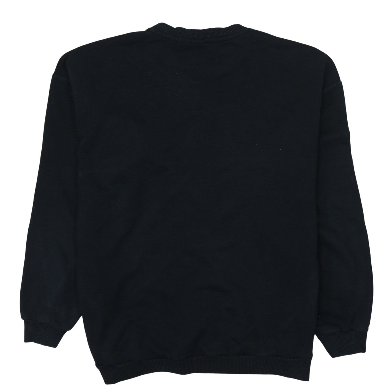 Adidas Womens Black Crew Neck Pullover Sweatshirt Size 14