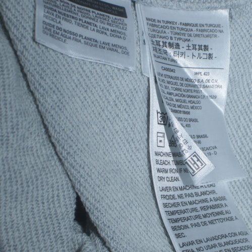 Levi's Men's Grey Graphic Logo Pullover Hoodie Size S