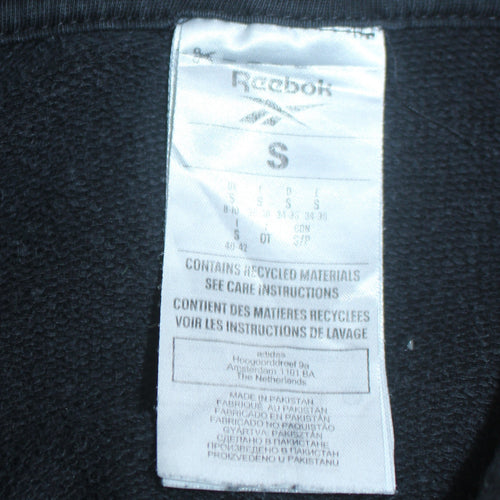 Reebok Men's Black Pullover Hoodie Size S Sports Fleece