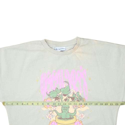 George Harry Potter Women’s Cream Sweatshirt S Hogwarts Graphic