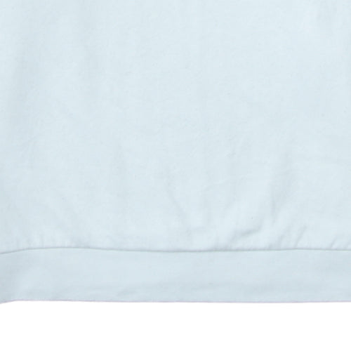 Champion Boys White 2XL Sweatshirt Crew Neck Long Sleeve Logo Pullover