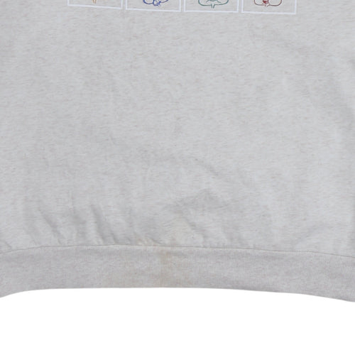 Primark Cares Looney Tunes Womens Beige 2XL Tweety Print Sweatshirt