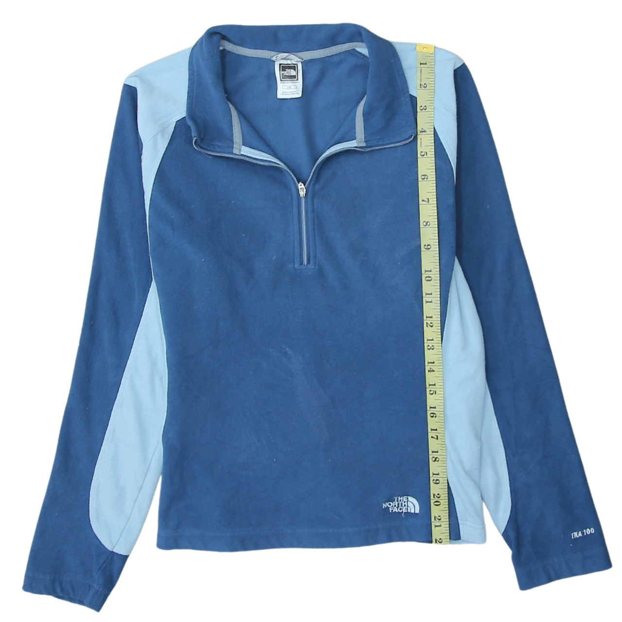 The North Face Women's Blue Fleece Pullover Sweatshirt Size L