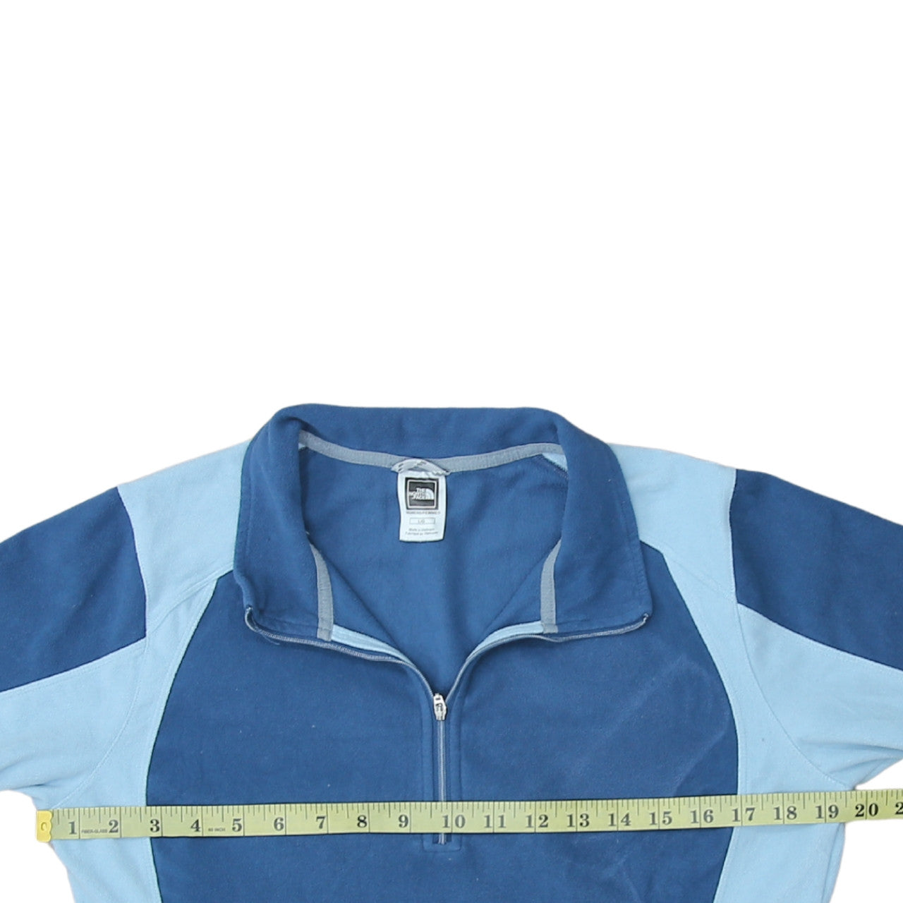 The North Face Women's Blue Fleece Pullover Sweatshirt Size L