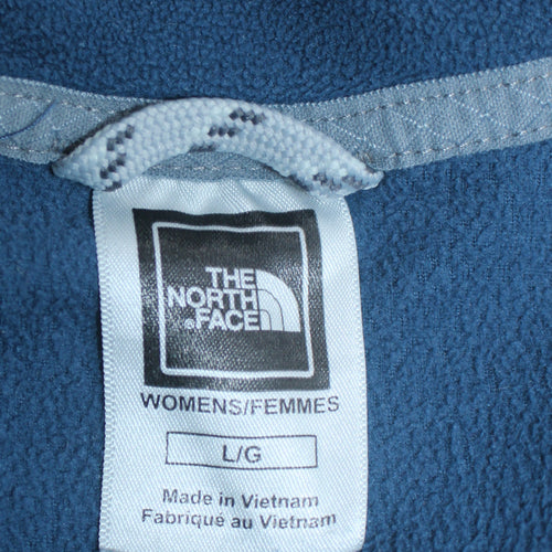 The North Face Women's Blue Fleece Pullover Sweatshirt Size L