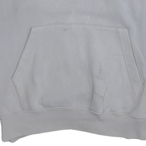 Nike Men's Grey Pullover Hoodie S Classic Fit Sportswear