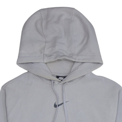 Nike Men's Grey Pullover Hoodie S Classic Fit Sportswear