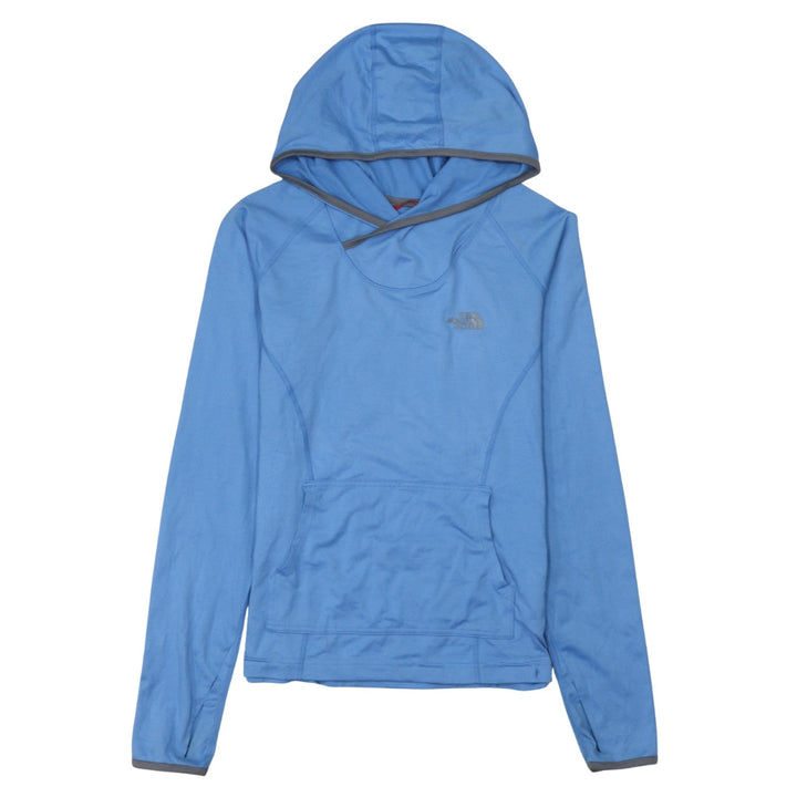 The North Face Womens Blue Pullover Hoodie Small Lightweight