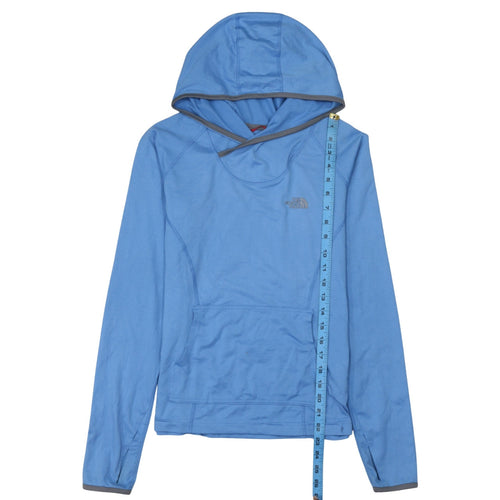 The North Face Womens Blue Pullover Hoodie Small Lightweight