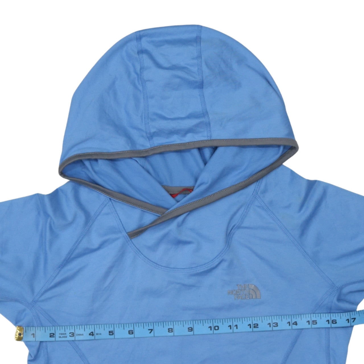 The North Face Womens Blue Pullover Hoodie Small Lightweight