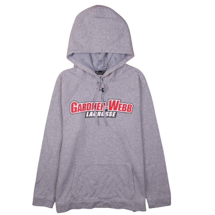 Under Armour Men's Grey XL Pullover Hoodie Gardner-Webb Lacrosse