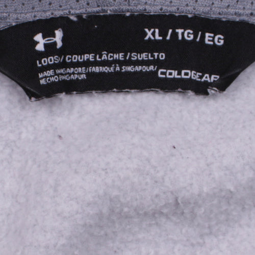 Under Armour Men's Grey XL Pullover Hoodie Gardner-Webb Lacrosse