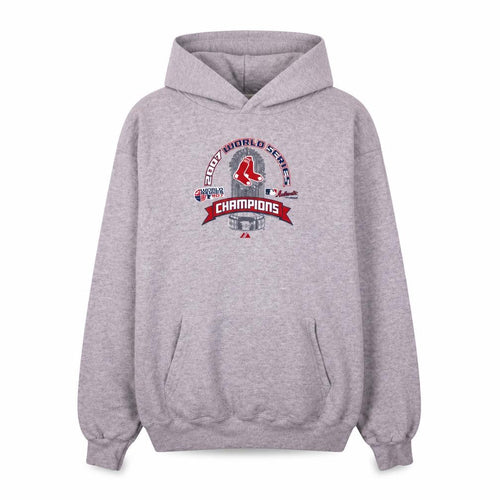 Lee Sport Mens Grey L Pullover Hoodie 2007 World Series Champions Sweatshirt