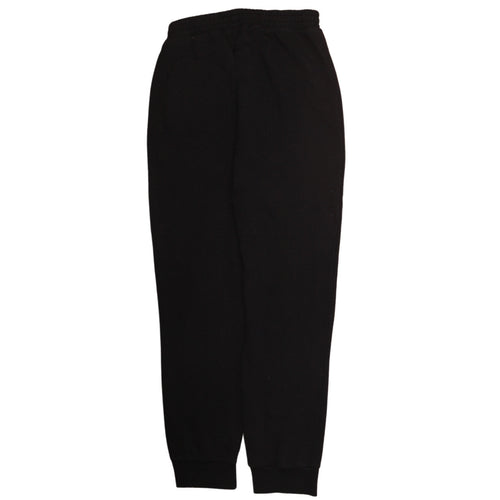 FILA Boys Black Jogger Trousers 13-15 Years Fleece Activewear Pants
