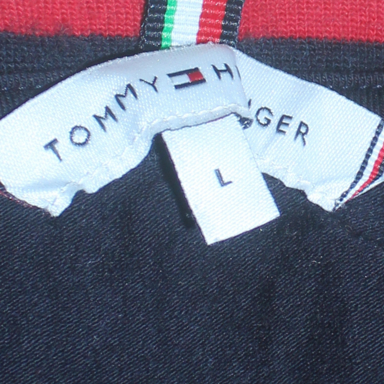 Tommy Hilfiger Men’s Blue V-Neck Pullover Sweatshirt L