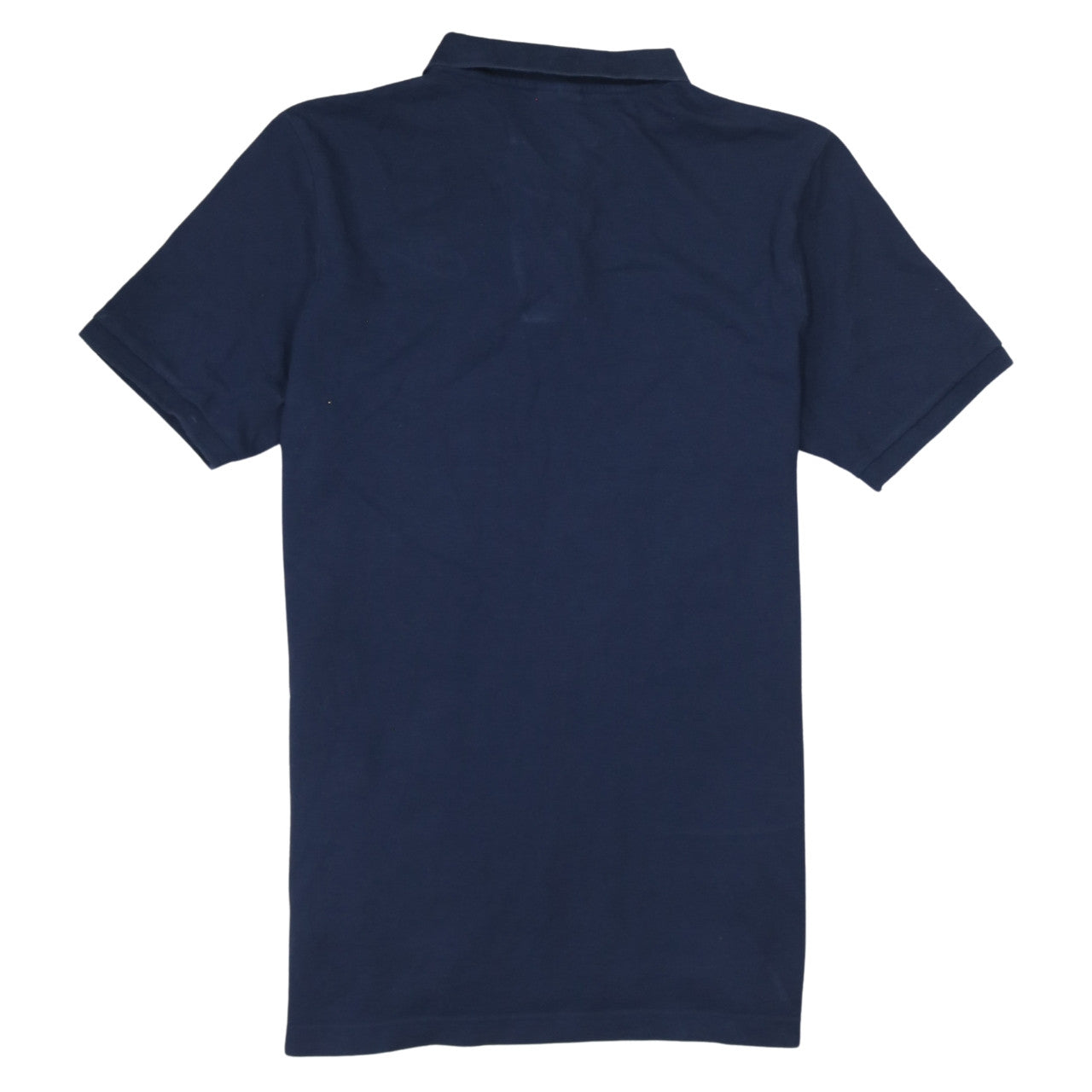 Nike Men's Blue Cotton Short Sleeve Polo Shirt M Logo Embroidered