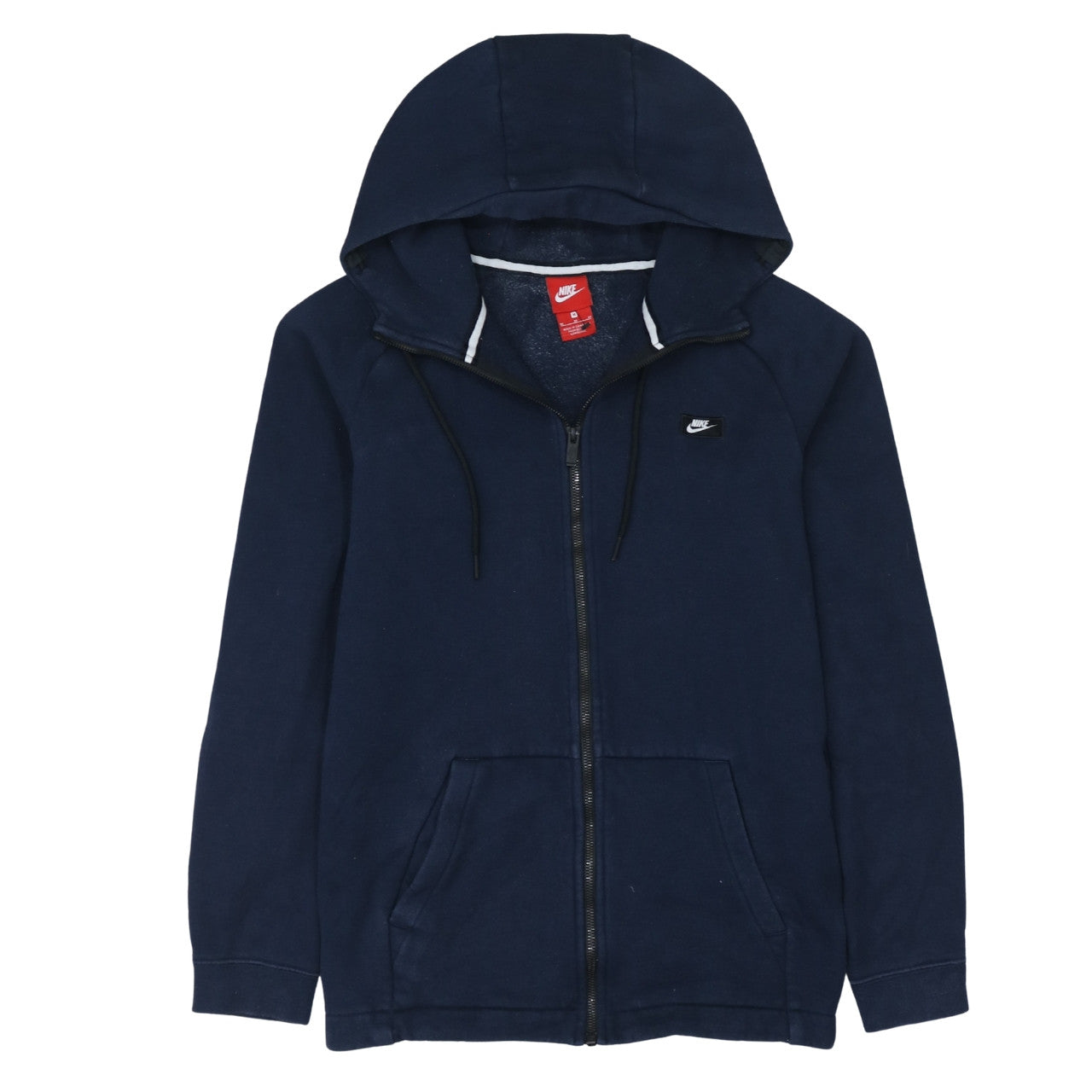 Nike Men's Blue Full Zip Hoodie Size M Fleece Sportswear