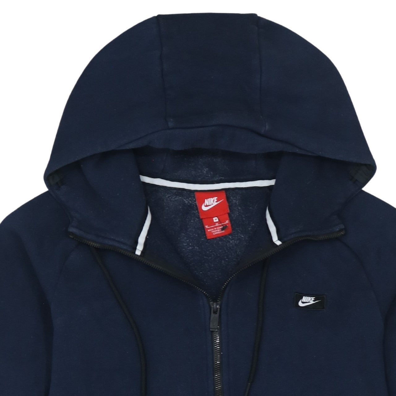 Nike Men's Blue Full Zip Hoodie Size M Fleece Sportswear