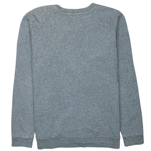 Levi's Men's Grey Small Crew Neck Logo Sweatshirt Pullover