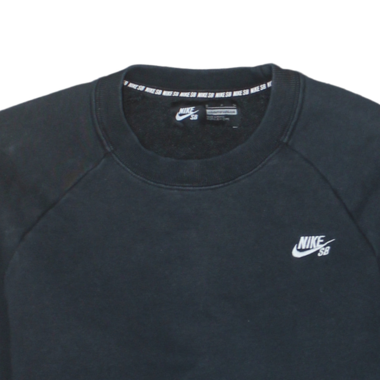 Nike SB Men's Black Crew Neck Pullover Sweatshirt Size S