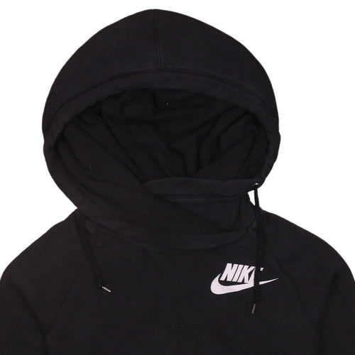 Nike Men's Black Pullover Hoodie Small Regular Fit Sports Fleece