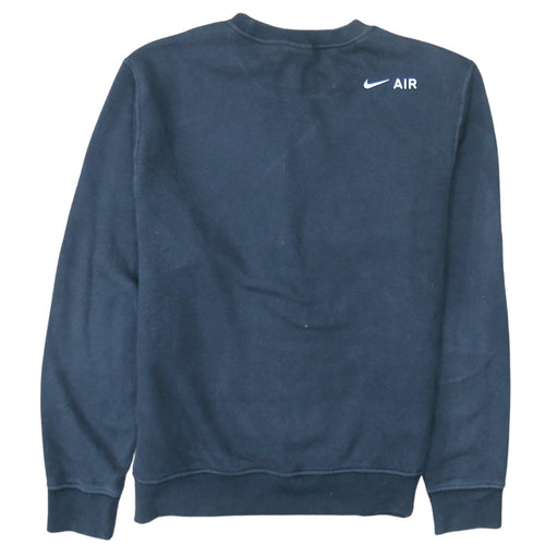 Nike Men's Black Small Logo Air Pullover Sweatshirt