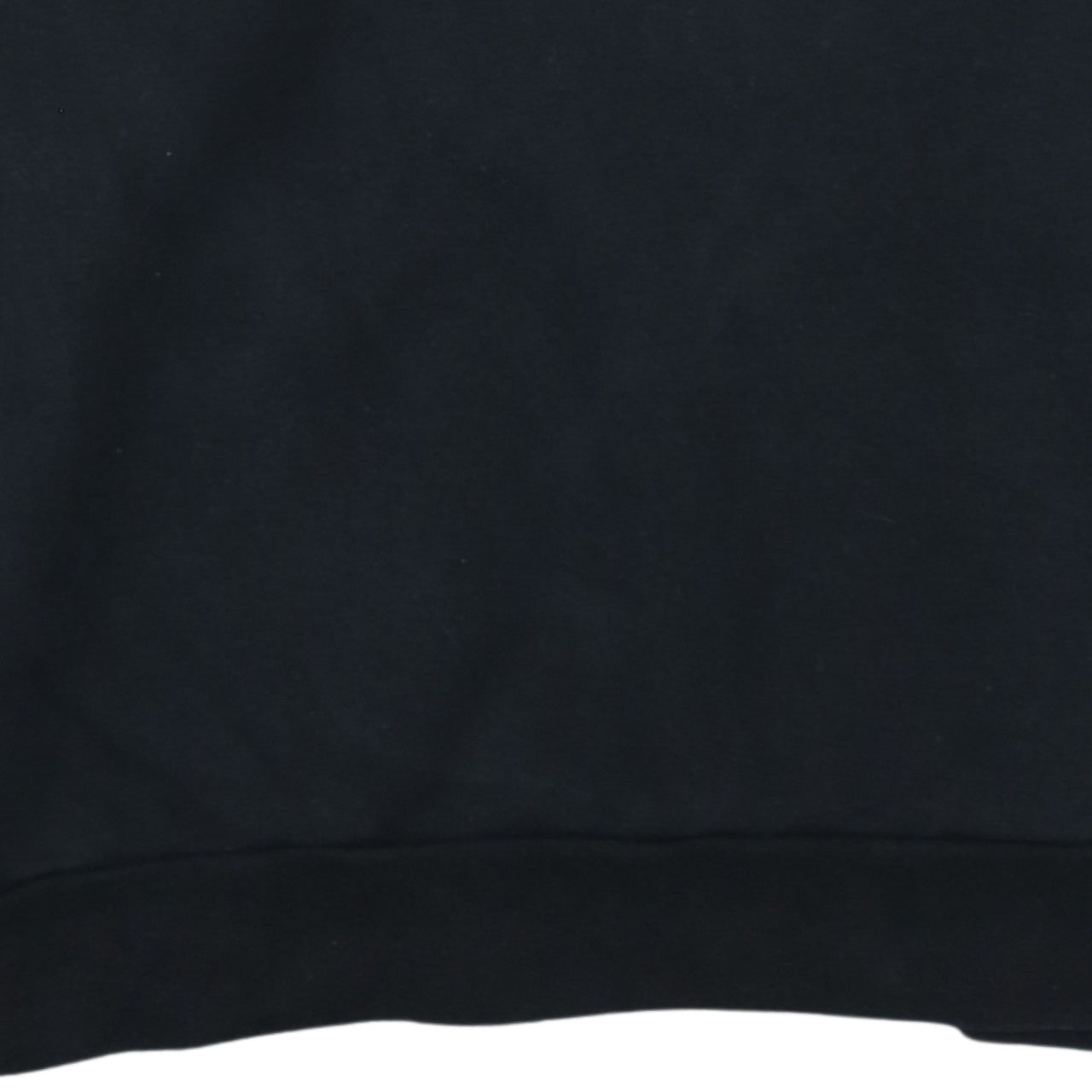 Adidas Men's Black Small Crew Neck Pullover Sweatshirt