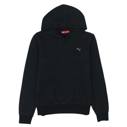 Puma Men's Black Pullover Hoodie Size L Regular Fit Sportswear